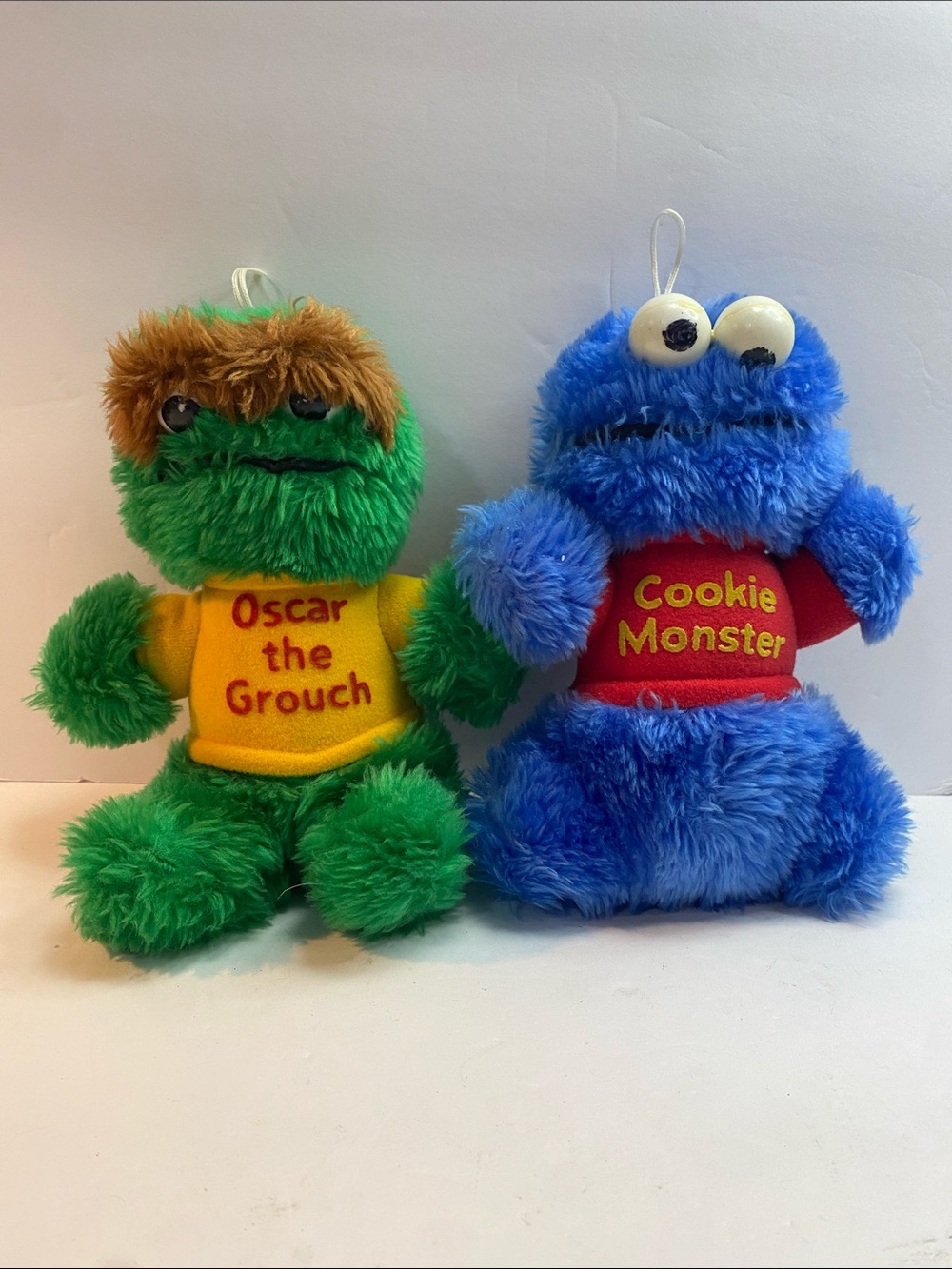 Vintage Cookie Monster / Oscar the grouch plush